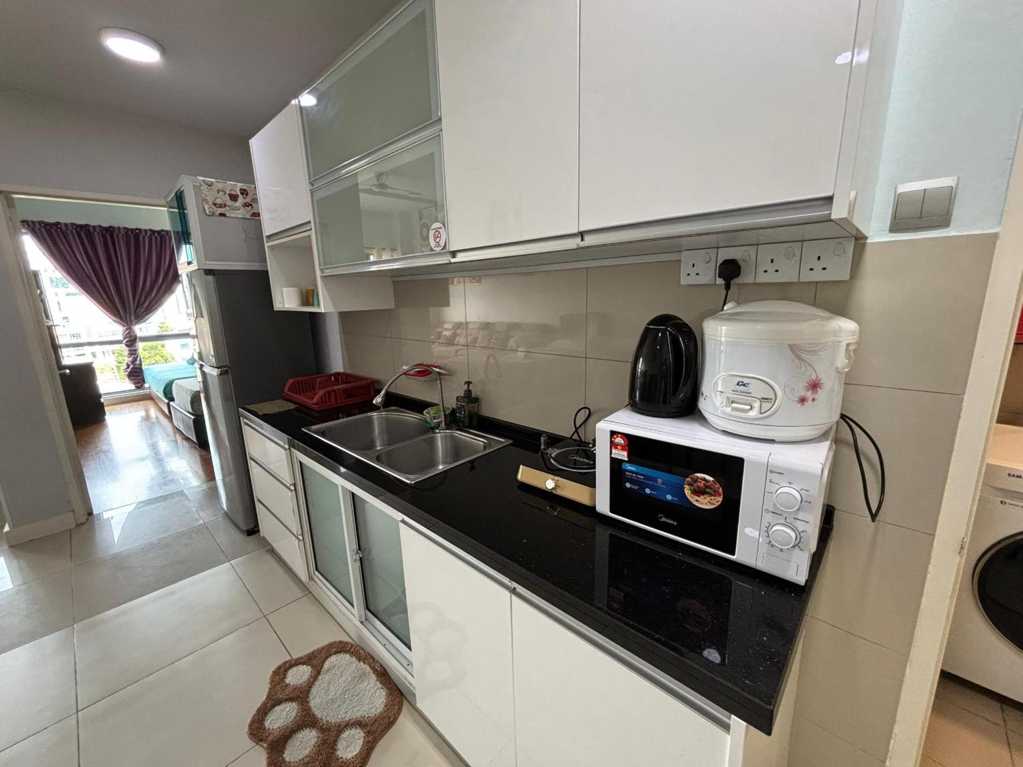 Nerv Homestay The Loft Imago Kota Kinabalu Eksteriør billede